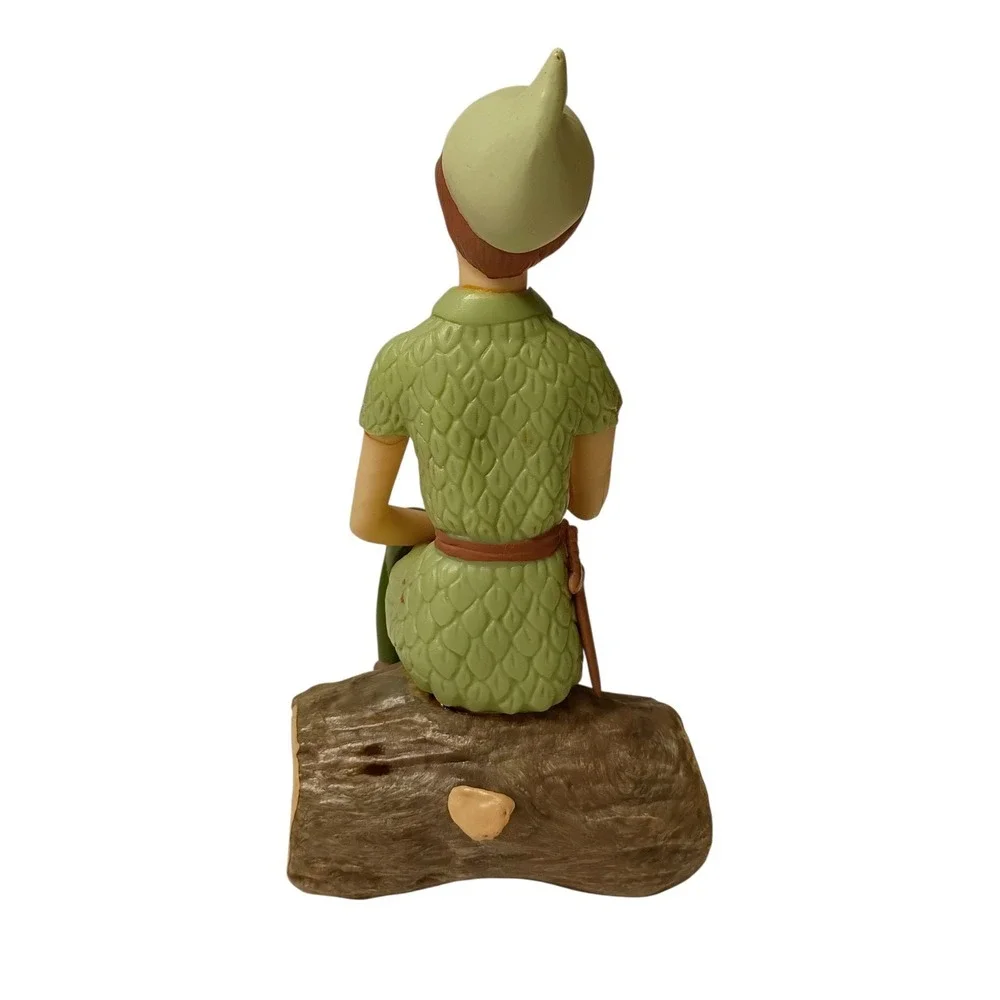 Wilton Cake‎ Topper Peter Pan 6in Character Hard Plastic Hong Kong 1972 Vintage